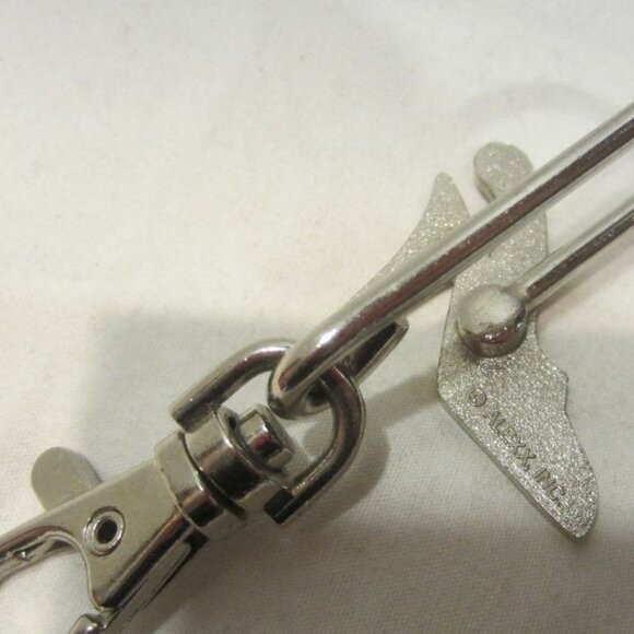 KEY FINDER hook red high heel shoe with rhinestone NEW - Picture 3 of 3